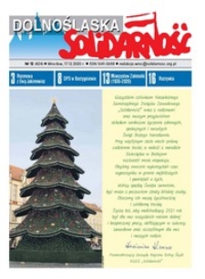 Dolnośląska Solidarność, 2020, nr 12 (424)
