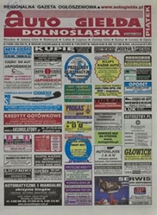 Auto Giełda Dolnośląska : regionalna gazeta ogłoszeniowa, 2006, nr 114 (1503) [2.10]