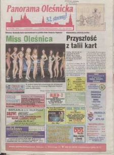 Panorama Oleśnicka: tygodnik Ziemi Oleśnickiej, 1998, nr 48