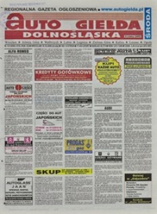 Auto Giełda Dolnośląska : regionalna gazeta ogłoszeniowa, 2006, nr 121 (1510) [18.10]