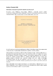 Skarby z Pracowni (26) : Metodyka znakowania g&oacute;rskich szlak&oacute;w turystycznych [Dokument elektroniczny]