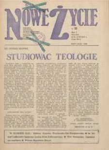 Nowe Życie :dolnośląskie pismo katolickie : religia, kultura, społeczeństwo, 1983, nr 10