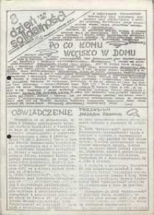 Dzień Solidarności : dziennik ZR NSZZ Solidarność Regionu Jelenia Góra, 7-9.12.1981, nr 8