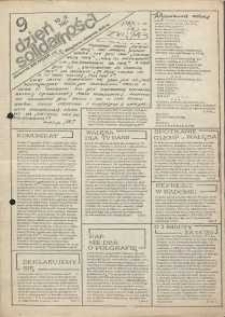 Dzień Solidarności : dziennik ZR NSZZ Solidarność Regionu Jelenia Góra, 10.12.1981, nr 9