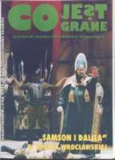 Co Jest Grane : wrocławski miesięcznik kulturalno-informacyjny, 1994, nr 3