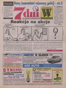 7 dni w Jelczu Laskowicach : dodatek do Wiadomości Oławskich, 1998, nr 6
