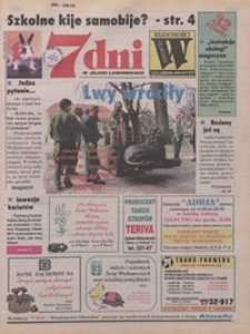 7 dni w Jelczu Laskowicach : dodatek do Wiadomości Oławskich, 1998, nr 14