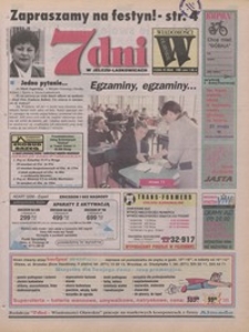 7 dni w Jelczu Laskowicach : dodatek do Wiadomości Oławskich, 1998, nr 21