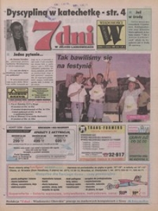 7 dni w Jelczu Laskowicach : dodatek do Wiadomości Oławskich, 1998, nr 22