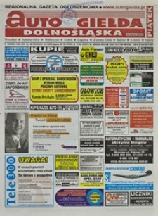 Auto Giełda Dolnośląska : regionalna gazeta ogłoszeniowa, 2006, nr 136 (1525) [24.11]
