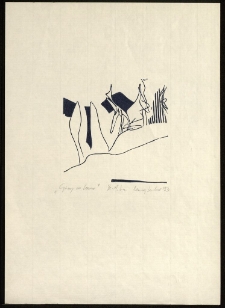 Góry za lasem [Dokument ikonograficzny]