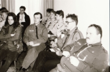 Harcerze - Zbiórka w Chorągwi (fot. 2) [Dokument ikonograficzny]