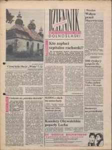 Dziennik Dolnośląski, 1990, nr 16 [15 października]