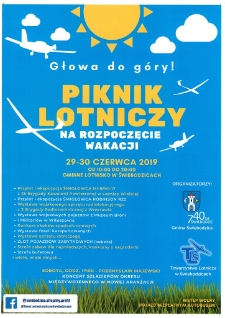 Piknik lotniczy - plakat [Dokument życia społecznego]