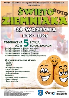 Święto ziemniaka - plakat [Dokument życia społecznego]