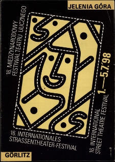 16. Międzynarodowy Festiwal Teatru Ulicznego = 16. International Street Theatre Festival = 16. Internationales Strassentheater - Festival [Dokument życia społecznego]