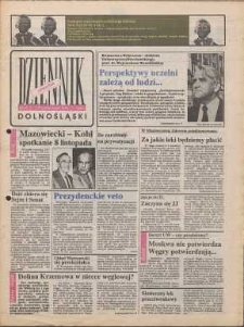 Dziennik Dolnośląski, 1990, nr 24 [25 października]