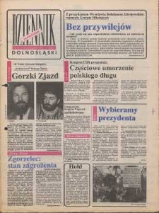Dziennik Dolnośląski, 1990, nr 26 [29 października]