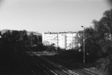 [Jelenia Góra - tory kolejowe przy ulicy Drzymały] [Dokument ikonograficzny]