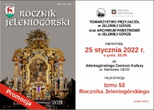 Promocja tomu 53 Rocznika Jeleniogórskiego - zaproszenie [Dokument życia społecznego]