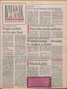 Dziennik Dolnośląski, 1990, nr 40 [19 listopada]