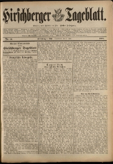 Hirschberger Tageblatt, 1889, nr 50