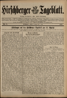 Hirschberger Tageblatt, 1889, nr 75