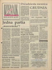 Dziennik Dolnośląski, 1990, nr 60 [17 grudnia]