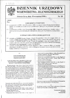 Dziennik Urzędowy Województwa Jeleniogórskiego, 1998, nr 55