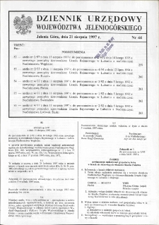 Dziennik Urzędowy Województwa Jeleniogórskiego, 1997, nr 44