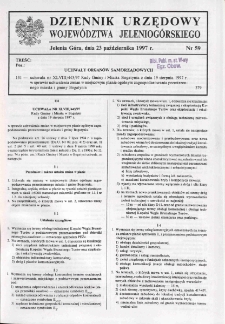 Dziennik Urzędowy Województwa Jeleniogórskiego, 1997, nr 59