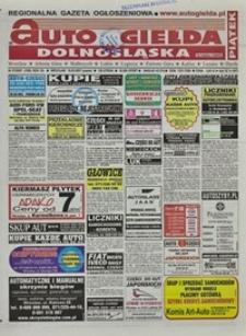 Auto Giełda Dolnośląska : regionalna gazeta ogłoszeniowa, 2007, nr 57 (1595) [18.05]