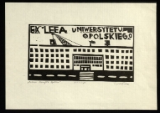 Exlibris Uniwersytetu Opolskiego [Dokument ikonograficzny]