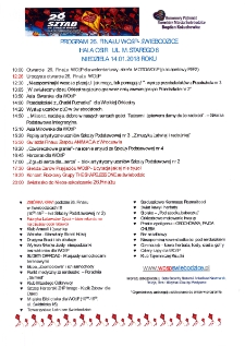 Program 26. Finału WOŚP - Świebodzice [Dokument życia społecznego]