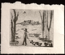 O odkryciu ciepłych źródeł przez pasterzy świń [Dokument ikonograficzny]