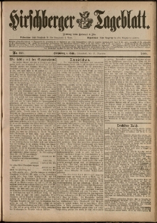 Hirschberger Tageblatt, 1889, nr 223