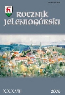 Rocznik Jeleniogórski, T. 38 (2006)