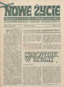 Nowe Życie :dolnośląskie pismo katolickie : religia, kultura, społeczeństwo, 1984, nr 12 (26)