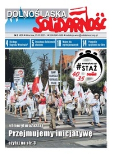 Dolnośląska Solidarność, 2021, nr 5 (429)