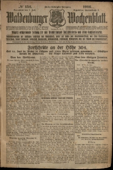 Waldenburger Wochenblatt, Jg. 62, 1916, nr 152