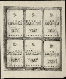 Matryca wizytówek [Dokument ikonograficzny]