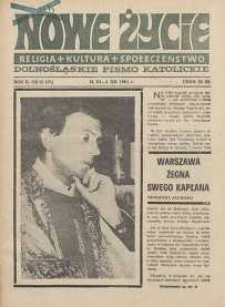 Nowe Życie :dolnośląskie pismo katolickie : religia, kultura, społeczeństwo, 1984, nr 21 (35)