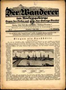 Der Wanderer im Riesengebirge, 1925, nr 6