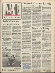 Dziennik Dolnośląski, 1991, nr 77 [15 stycznia]