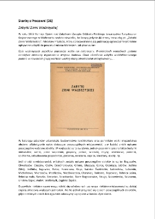 Skarby z Pracowni (31) : Zabytki Ziemi Wałbrzyskiej [Dokument elektroniczny]