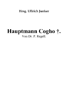 Hauptmann Cogho † [Dokument elektroniczny]