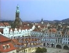 Program telewizji kablowej Studio RELAX Jelenia Góra, 1991, nr 6 / 20.12.1991 [Film]
