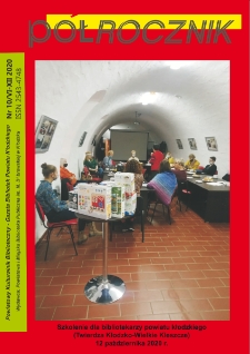 Półrocznik : powiatowy kulturalnik biblioteczny : gazeta bibliotek powiatu kłodzkiego, 2020, nr 10 (VII-XII) [Dokument elektroniczny]