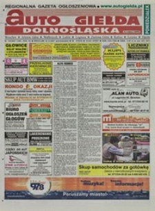 Auto Giełda Dolnośląska : regionalna gazeta ogłoszeniowa, 2007, nr 144 (1681) [10.12]