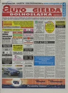 Auto Giełda Dolnośląska : regionalna gazeta ogłoszeniowa, 2007, nr 148 (1685) [19.12]